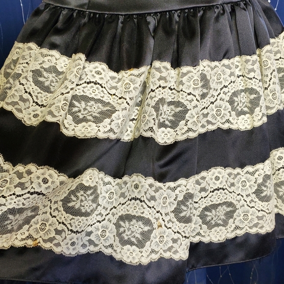 Jessica McClintock Goth Fairy French Maid Cocktail - Picture 3 of 4